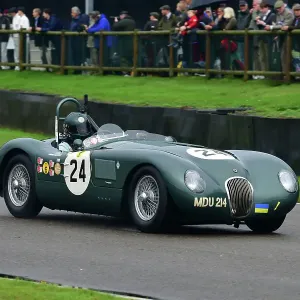 CJ14 7982 Nigel Webb, Jaguar C-Type CJ14 7982 Nigel Webb, Jaguar C-Type