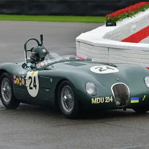 CJ14 8030 Nigel Webb, Jaguar C-Type CJ14 8030 Nigel Webb, Jaguar C-Type