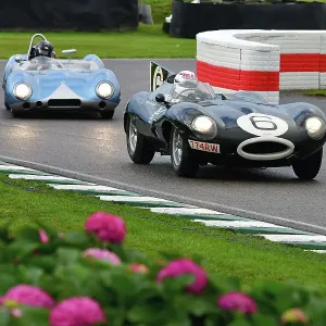 CJ14 8219 Andy Wallace, Chris Ward, Jaguar D-Type Long Nose CJ14 8219 Andy Wallace, Chris Ward, Jaguar D-Type Long Nose