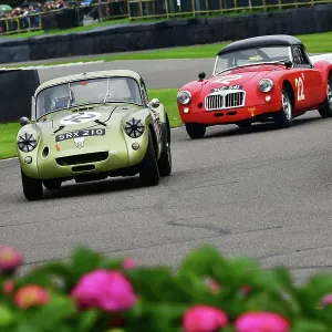 CJ14 8753 Anthony Binnington, MG A Twin Cam, Le Mans CJ14 8753 Anthony Binnington, MG A Twin Cam, Le Mans