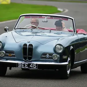CJ14 8817 Duke of Richmond, Jane Surtees, BMW 508 Cabriolet CJ14 8817 Duke of Richmond, Jane Surtees, BMW 508 Cabriolet