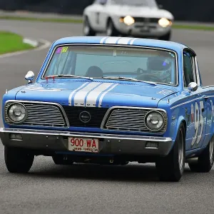 Goodwood Revival 2024 Print: CJ14 8833 Abbie Eaton, Plymouth Barracuda Goodwood Revival 2024 Print: CJ14 8833 Abbie Eaton, Plymouth Barracuda