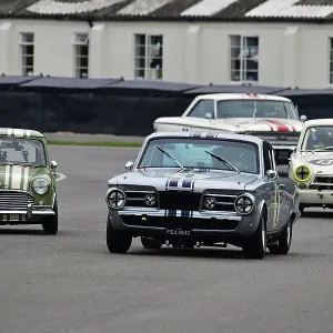 CJ14 8852 Jake Hill, Plymouth Barracuda, Alex Brundle, Morris Mini Cooper S CJ14 8852 Jake Hill, Plymouth Barracuda, Alex Brundle, Morris Mini Cooper S
