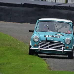 Austin Mini Coopers Print, St Mary's Trophy Race Austin Mini Coopers Print, St Mary's Trophy Race