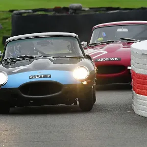 CJ14 9285 Rob Huff, Richard Meins, Jaguar E-Type CJ14 9285 Rob Huff, Richard Meins, Jaguar E-Type