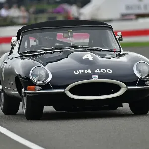 CJ14 9329 Gordon Shedden, John Young, Jaguar E-Type CJ14 9329 Gordon Shedden, John Young, Jaguar E-Type