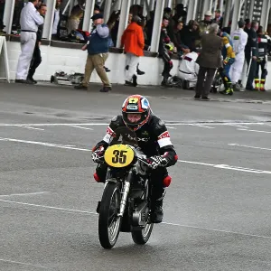 CJ14 9624 Keith Bush, David Johnson, Norton Manx CJ14 9624 Keith Bush, David Johnson, Norton Manx