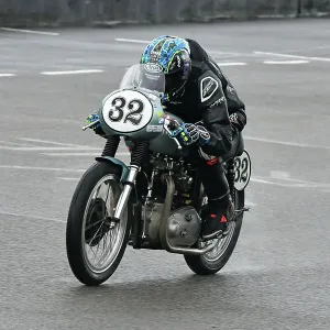CJ14 9656 Kevin Rushworth, Ian Hutchinson, Triumph T110 CJ14 9656 Kevin Rushworth, Ian Hutchinson, Triumph T110