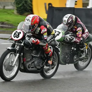 CJ14 9685 Michael Russell, Michael Rutter, Norton Velocette MSS, Jeremy McWilliams, Norton Dayton Manx CJ14 9685 Michael Russell, Michael Rutter, Norton Velocette MSS, Jeremy McWilliams, Norton Dayton Manx