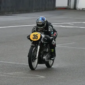 CJ14 9697 Keith Bush, David Johnson, Norton Manx CJ14 9697 Keith Bush, David Johnson, Norton Manx
