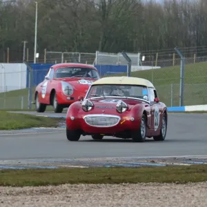 CJ3 1421 Peter Chappell, Austin Healey Sprite Mk1, VUY 635