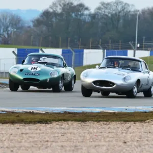 Jaguar E-Type Print, HSCC Donington Park Jaguar E-Type Print, HSCC Donington Park