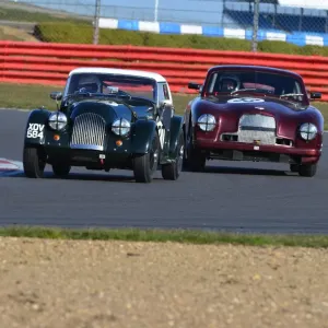 CJ3 2944 Mark Hoble, Morgan Plus 4 David Reed, Aston Martin BD2 CJ3 2944 Mark Hoble, Morgan Plus 4 David Reed, Aston Martin BD2
