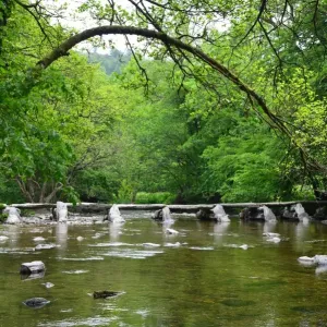 CJ3 8368 Tarr Steps, River Barle CJ3 8368 Tarr Steps, River Barle