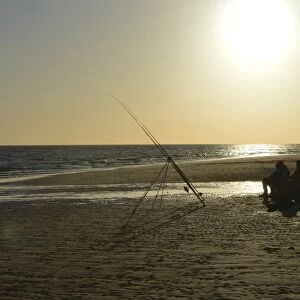 CJ5 2380 Evening beach fishing