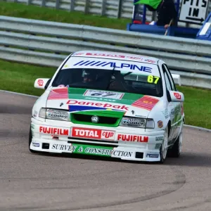 Print of a Vauxhall Cavalier in motion Print of a Vauxhall Cavalier in motion