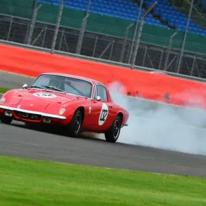 Lotus Elan 2 Print, Silverstone Circuit