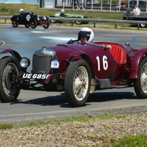 CJ6 8742 David Keefe, Riley Brooklands CJ6 8742 David Keefe, Riley Brooklands