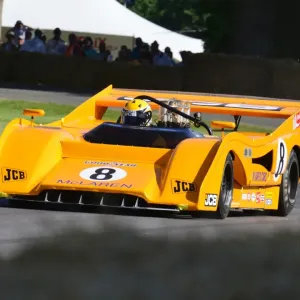 Andy Newall driving McLaren Chevrolet M8F Print Andy Newall driving McLaren Chevrolet M8F Print