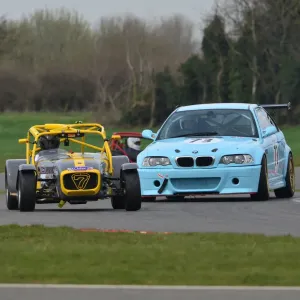 CJ7 1957 Chris Aubrey, Caterham 420R, Matthew Sanders, BMW M3 E46