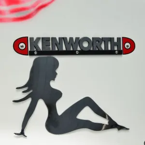 CJ7 9185 Mudflap Girl, Kenworth Truck CJ7 9185 Mudflap Girl, Kenworth Truck