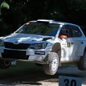 CJ9 0904 Tom Williams, Georgia Ascalone, Skoda Fabia CJ9 0904 Tom Williams, Georgia Ascalone, Skoda Fabia