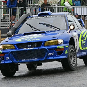 CJ9 0927 David Lapworth, Paul Howarth, Subaru Impreza WRC 99