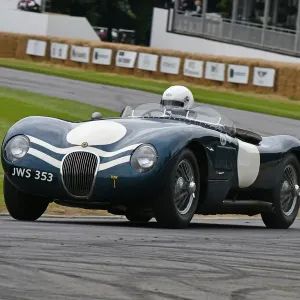 CJ9 1570 Chris Keith-Lucas, Jaguar C-Type CJ9 1570 Chris Keith-Lucas, Jaguar C-Type