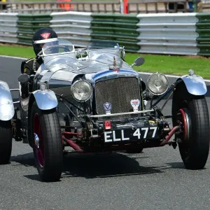 CJ9 5445 Ian Fyfe, Alvis 12-70 Special