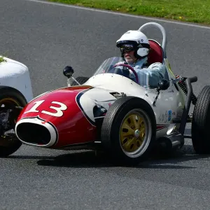 Print of CJ9 5557 John Arnold, Elva 100 at Mallory Park
