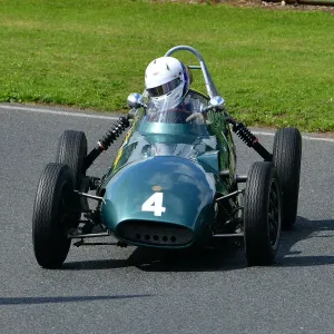Print of CJ9 5563 Graham Barron in a Gemini Mk2 at Mallory Park