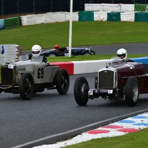 CJ9 5805 Dougal Cawley, GN Ford Piglet, Tony Seber, Wolseley Hornet Special CJ9 5805 Dougal Cawley, GN Ford Piglet, Tony Seber, Wolseley Hornet Special