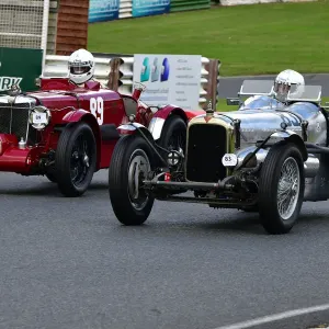 CJ9 5892 Jeffrey Edwards, Alvis Silver Eagle, Andrew Long, MG N Magnette CJ9 5892 Jeffrey Edwards, Alvis Silver Eagle, Andrew Long, MG N Magnette