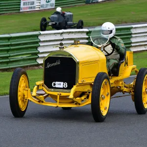 Bob Gerard Memorial Trophy Races Meeting, Mallory Park, Leicestershire, England, 22nd August 2021. Framed Print Collection: Edwardian Racing and Dick Baddiley Trophies Race, Handicap Race for Edwardian Cars,