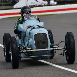 Geraint Lewis driving a Frazer Nash Shelsey Single Seater Print Geraint Lewis driving a Frazer Nash Shelsey Single Seater Print