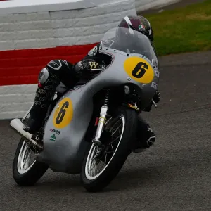 Richard Cooper and Steve Parrish on a Norton Manx 30M Print Richard Cooper and Steve Parrish on a Norton Manx 30M Print
