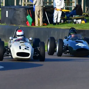 CJ9 7974 Katsuaki Kubota, Lotus-Climax 18, Charles McCabe, BRM P57 CJ9 7974 Katsuaki Kubota, Lotus-Climax 18, Charles McCabe, BRM P57