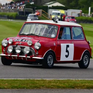 1965 Morris Mini Coopers Pace Car Print