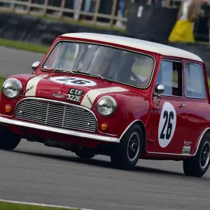 CJ9 8697 Ron Maydon, Brian Johnson, Austin Mini Cooper S CJ9 8697 Ron Maydon, Brian Johnson, Austin Mini Cooper S