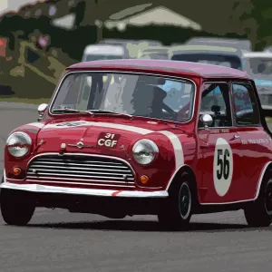CJ9 8742 Nick Padmore, Rob Huff, Morris Mini Cooper S CJ9 8742 Nick Padmore, Rob Huff, Morris Mini Cooper S