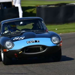 CJ9 8874 Alex Brundle, Richard Kent, Jaguar E-Type FHC CJ9 8874 Alex Brundle, Richard Kent, Jaguar E-Type FHC