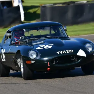 CJ9 8881 John Spiers, Tiff Needell, Jaguar E-Type lightweight. CJ9 8881 John Spiers, Tiff Needell, Jaguar E-Type lightweight.