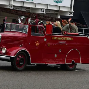 CJ9 9671 Tony Brooks, 1939, Dennis Fire Engine