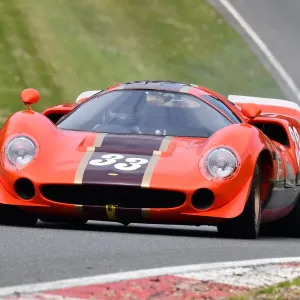 Roderick Jack in Lola T70 MK3 Print Roderick Jack in Lola T70 MK3 Print