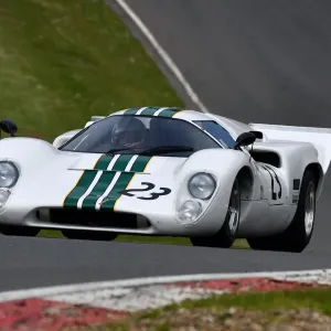 Print of Alex Brundle in Lola T70 MK3B at Brands Hatch Print of Alex Brundle in Lola T70 MK3B at Brands Hatch