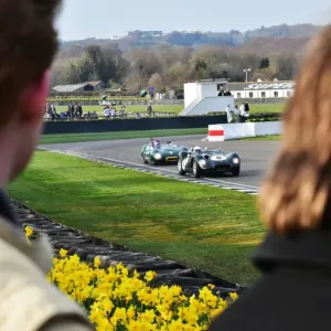 CM1 3173 Gary Pearson, Lister-Jaguar Knobbly, Oliver Bryant, Lotus Climax 15, Salvadori Cup CM1 3173 Gary Pearson, Lister-Jaguar Knobbly, Oliver Bryant, Lotus Climax 15, Salvadori Cup