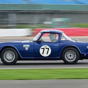 CM1 3690 Pete Foster, Tim Mogridge, Triumph TR4, 477 UXA, Innes ireland Cup