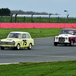 CM1 3749 Darryl Davis, Ashley A40, Alan Wheelright, Rover P4, 105S