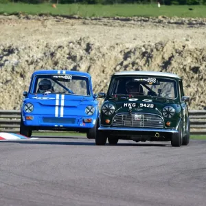 CM1 9477 Roger Godfrey, Austin Cooper S, HKG 942 D, Simon Benoy, Hillman Imp CM1 9477 Roger Godfrey, Austin Cooper S, HKG 942 D, Simon Benoy, Hillman Imp