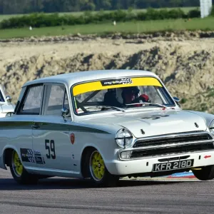 CM1 9484 David Tomlin, Ford Lotus Cortina, KFR 218 D CM1 9484 David Tomlin, Ford Lotus Cortina, KFR 218 D